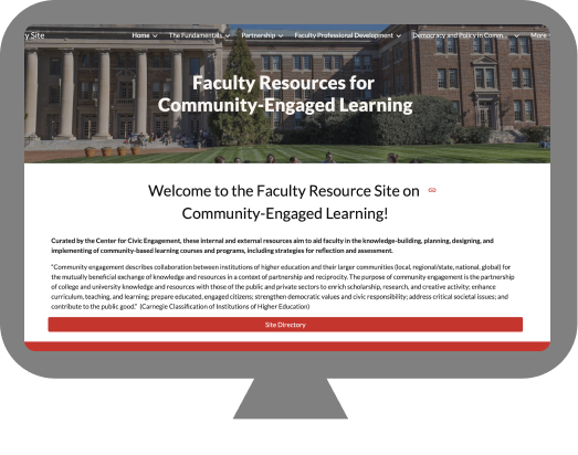 Contact persons page